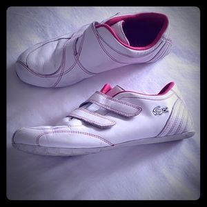 Lacoste Sport Spindarella Velcro Sneakers Sz7
